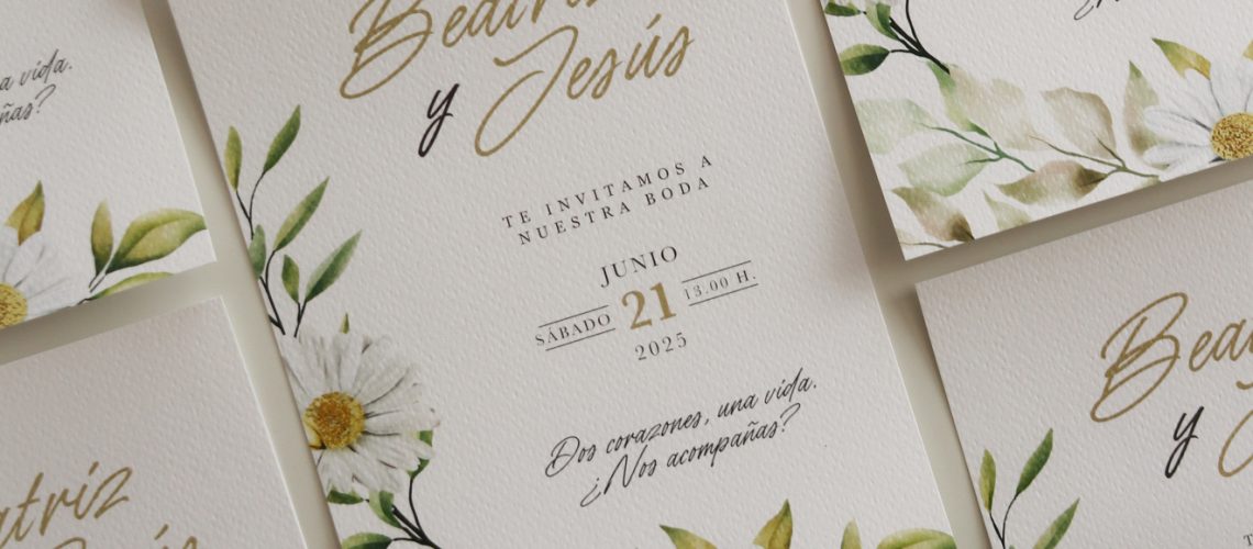 Invitaciones Boda: Beatriz & Jesús