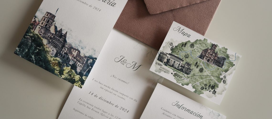 Invitaciones Boda: Iván & María